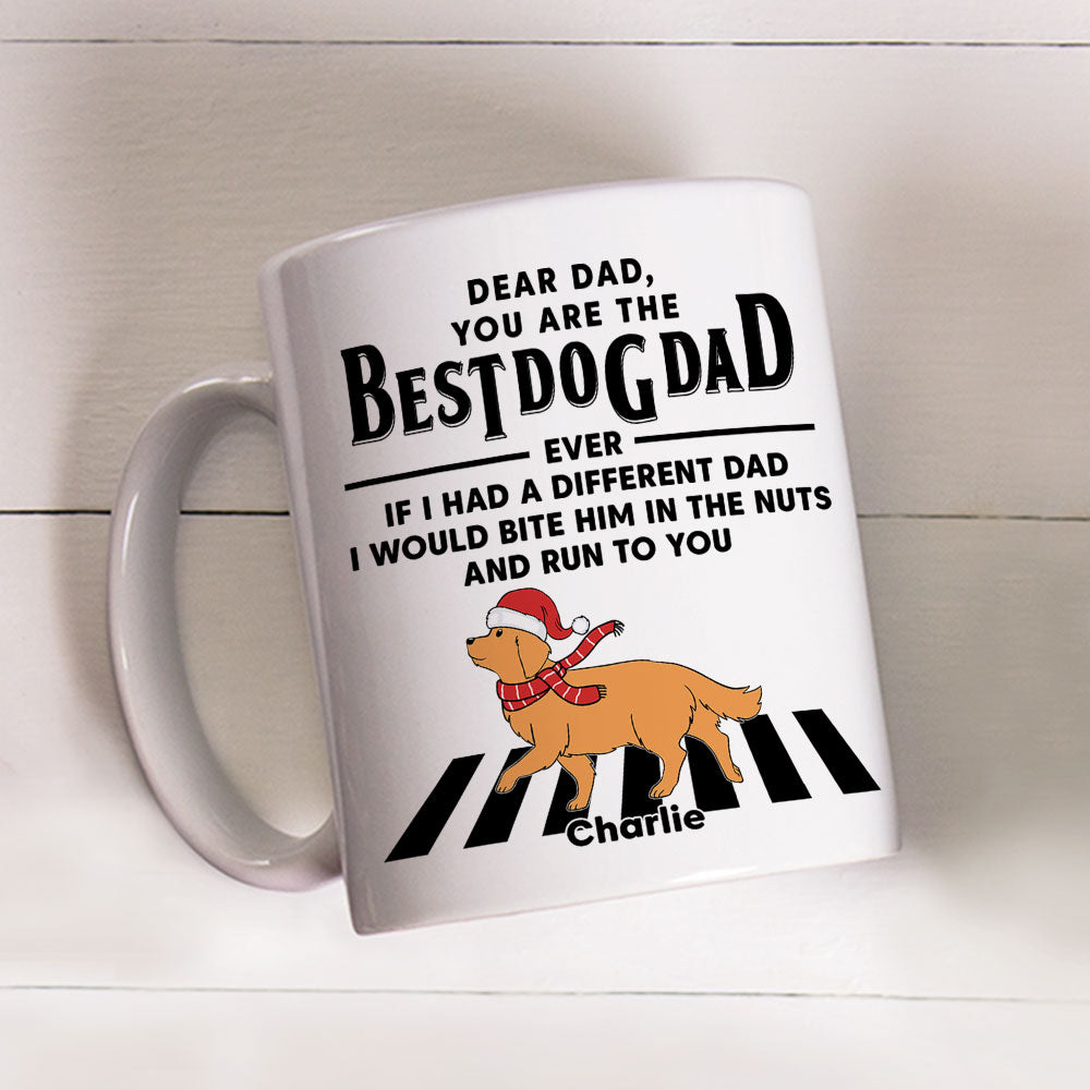Run To You Christmas - Customizable Personalized 11oz Coffee Mug for Pet Lovers