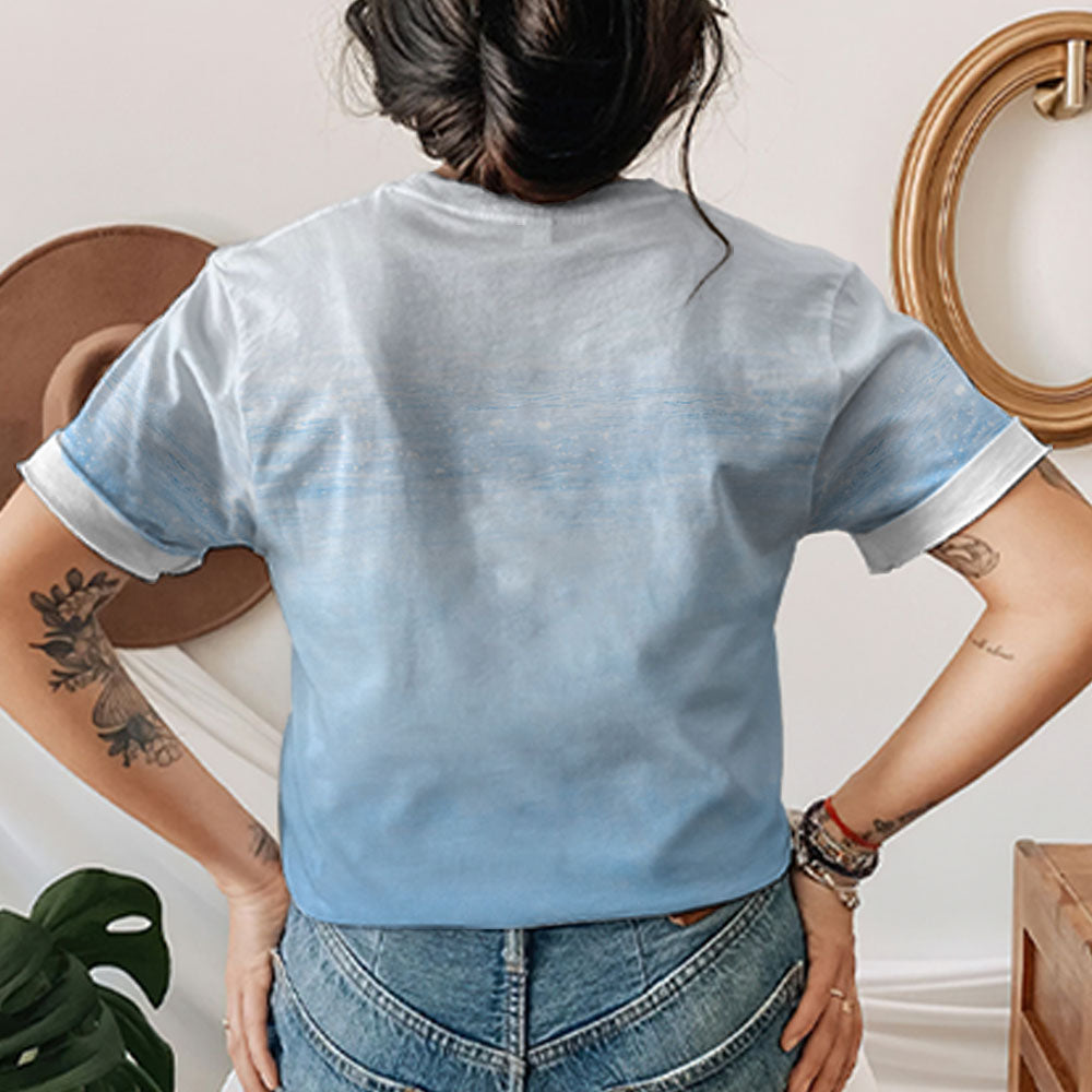 Customizable Dog Mom Summer Personalized All-over-print Photo T-shirt