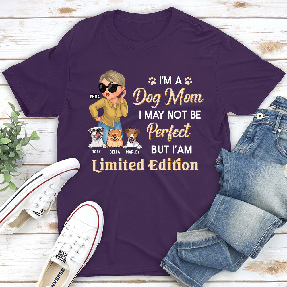 Limited Edition Personalized Custom Unisex Dog Mom T-shirt