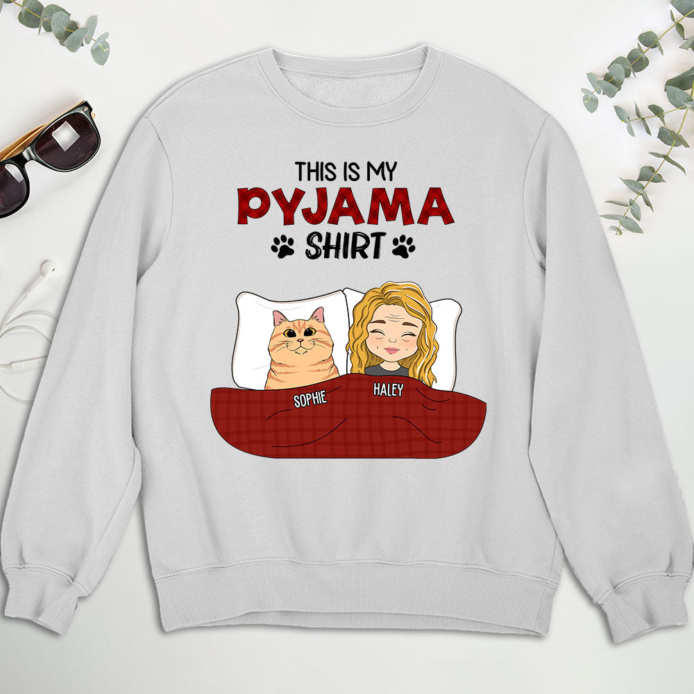 Customizable Personalized Pet Pyjama Sweatshirt for Unisex - 8.0 oz