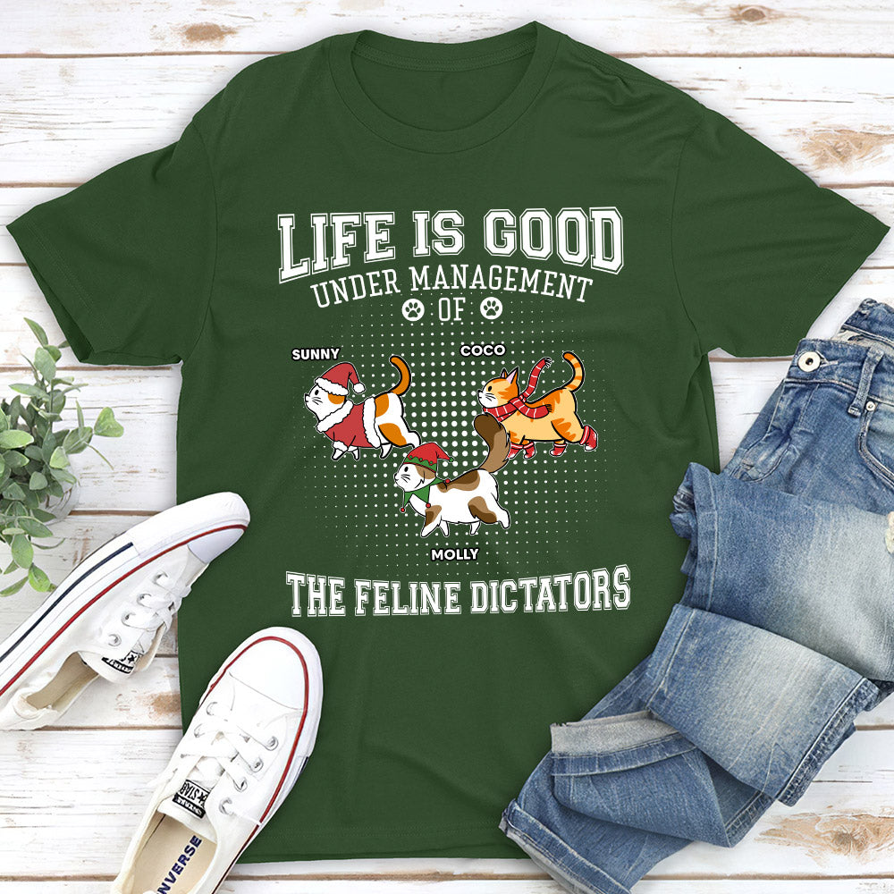 Under Management - Personalized Custom Unisex Heavy Cotton Midweight T-shirt for Pet Lovers