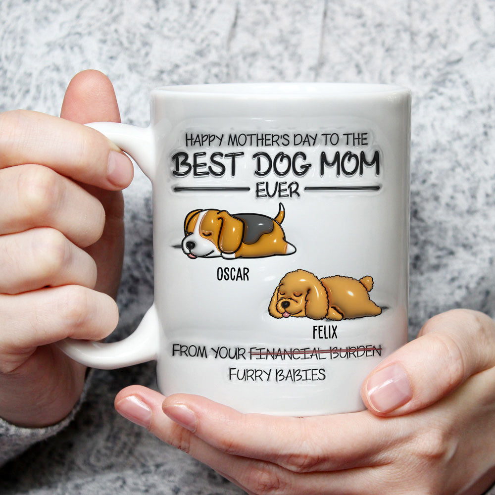 From Your Furry Baby - Exquisite Personalized Custom 3D Inflated Effect Ceramic Mug in 11oz and 15oz Sizes