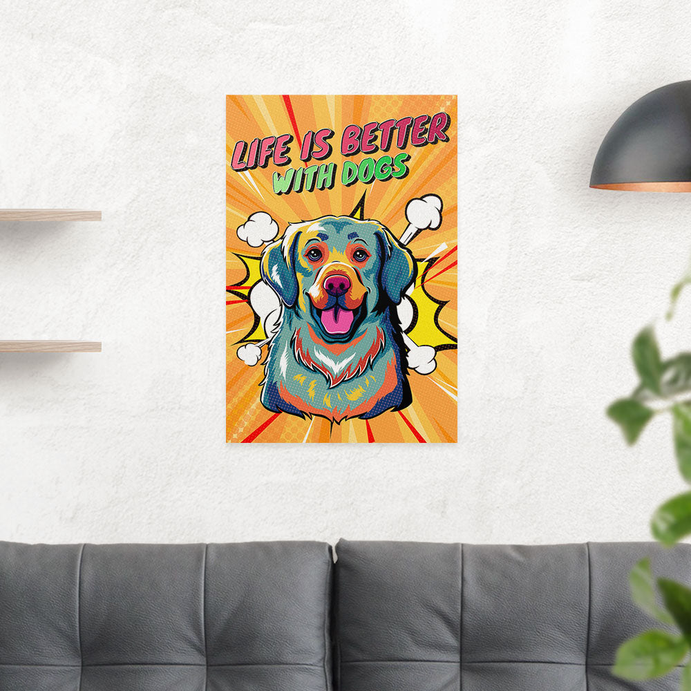 Life Is Better - High - Quality Archival Poster in 2 Sizes
