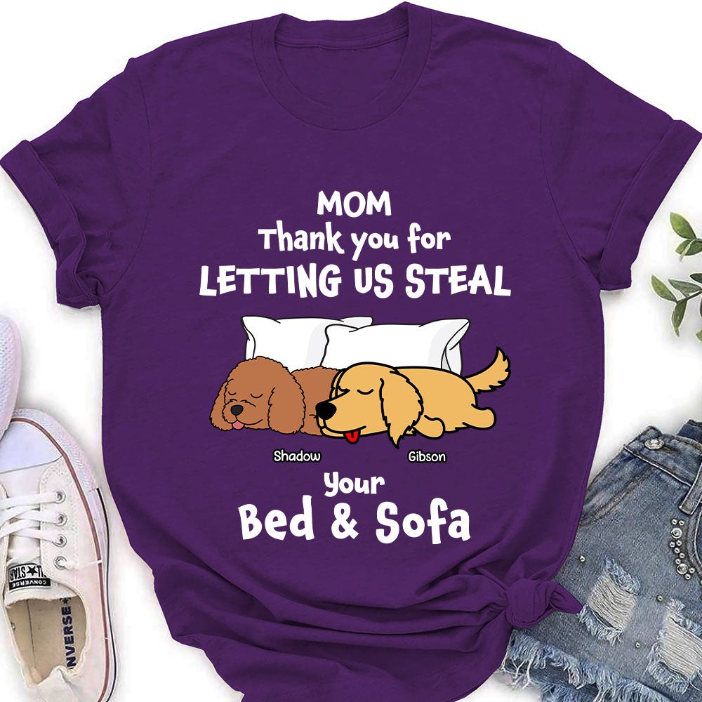 Let Me Steal - One-of-a-Kind Personalized Custom Women's T-shirt for Pet Lovers