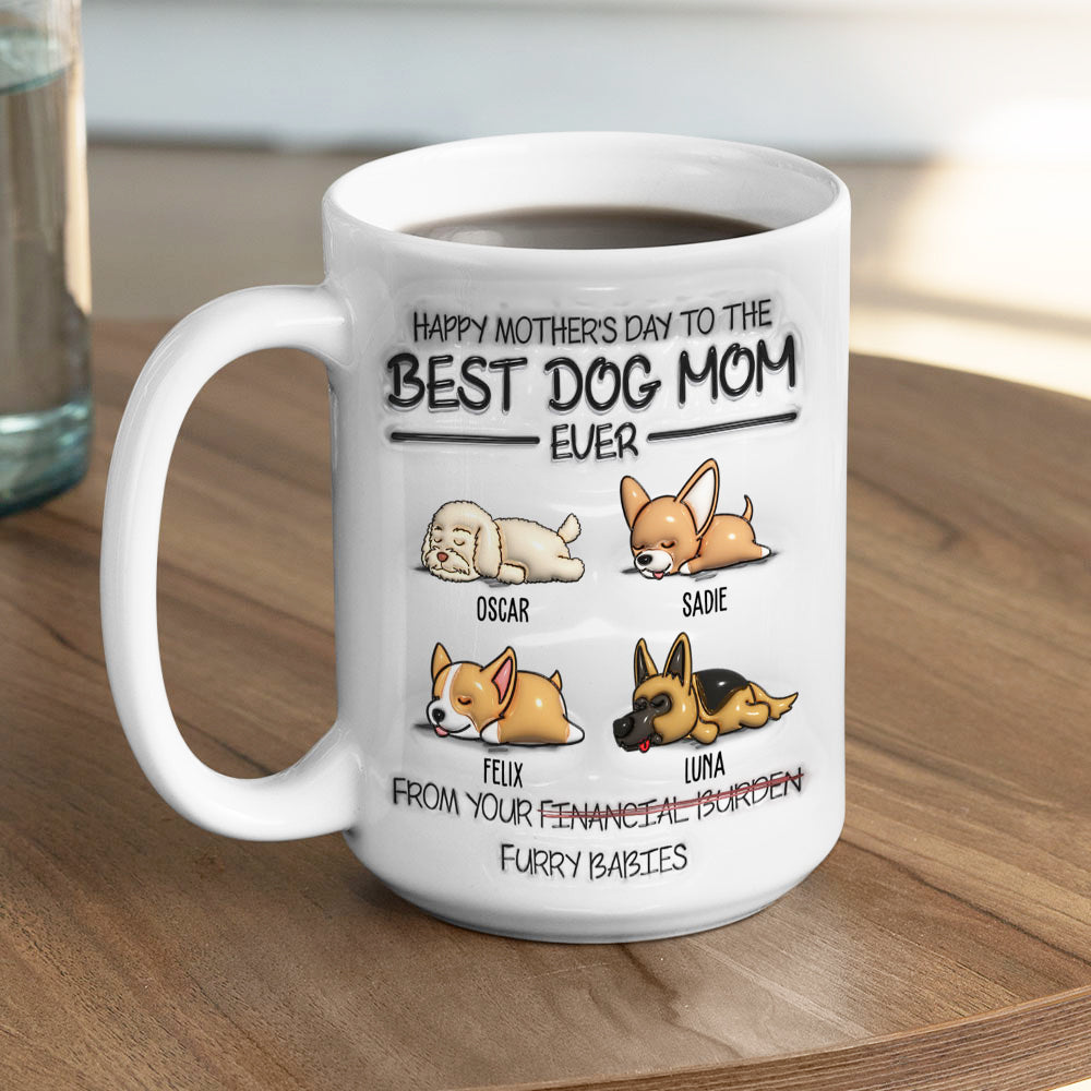 From Your Furry Baby - Exquisite Personalized Custom 3D Inflated Effect Ceramic Mug in 11oz and 15oz Sizes
