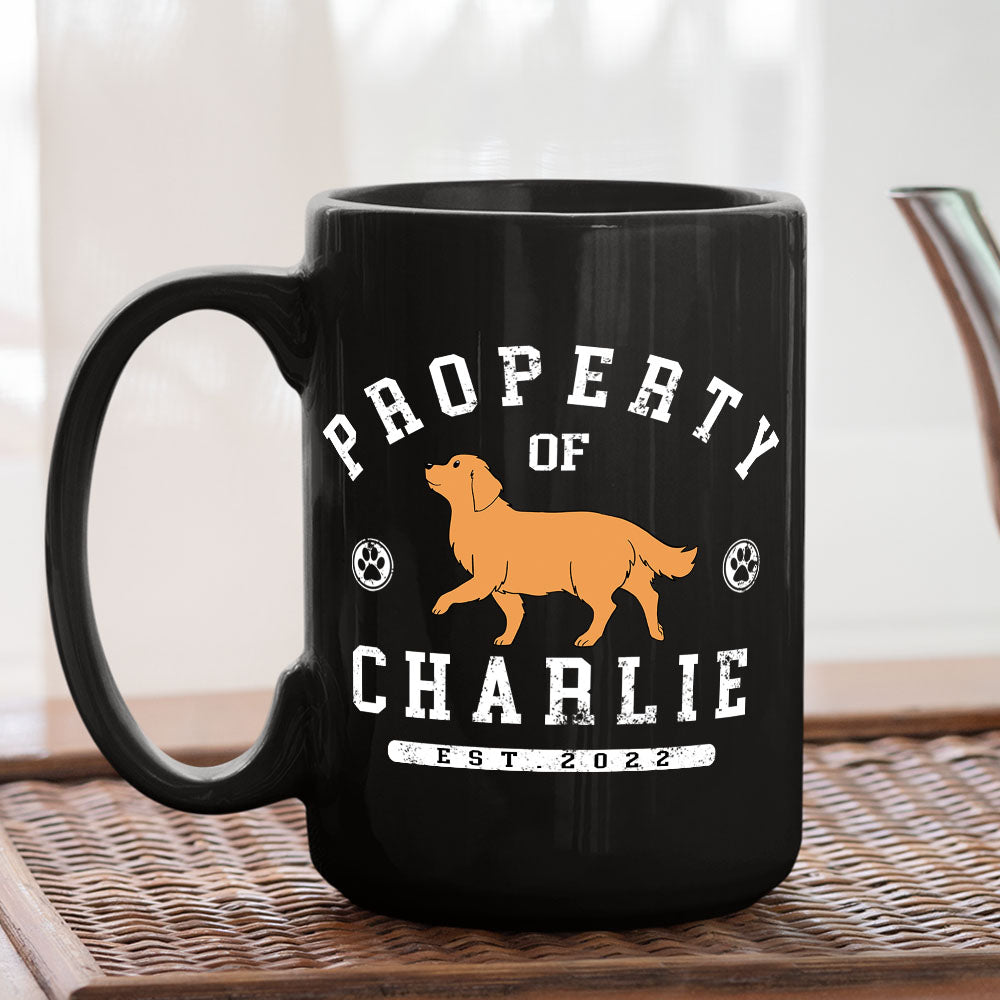Personalized Custom Dog - Themed Coffee Mug for Pet Lovers