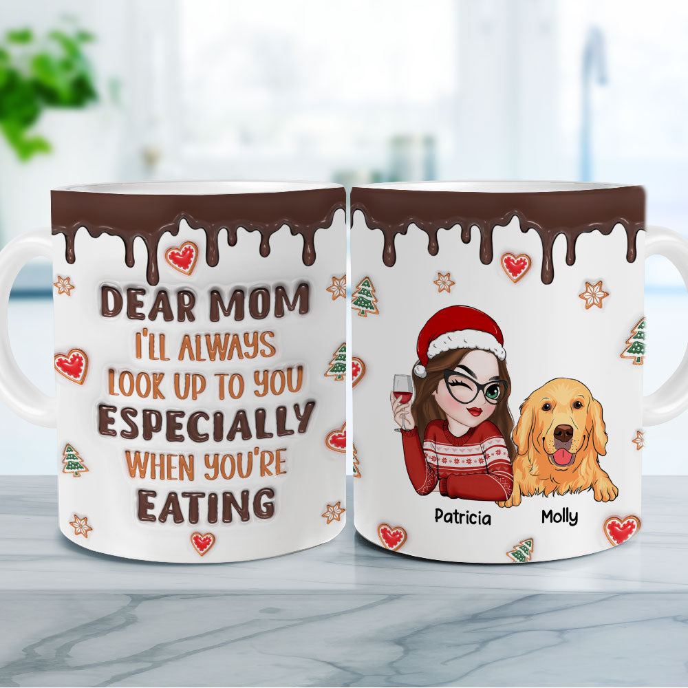 Personalized Custom 3D Inflated Effect Ceramic Mug - Ideal for All Beverages