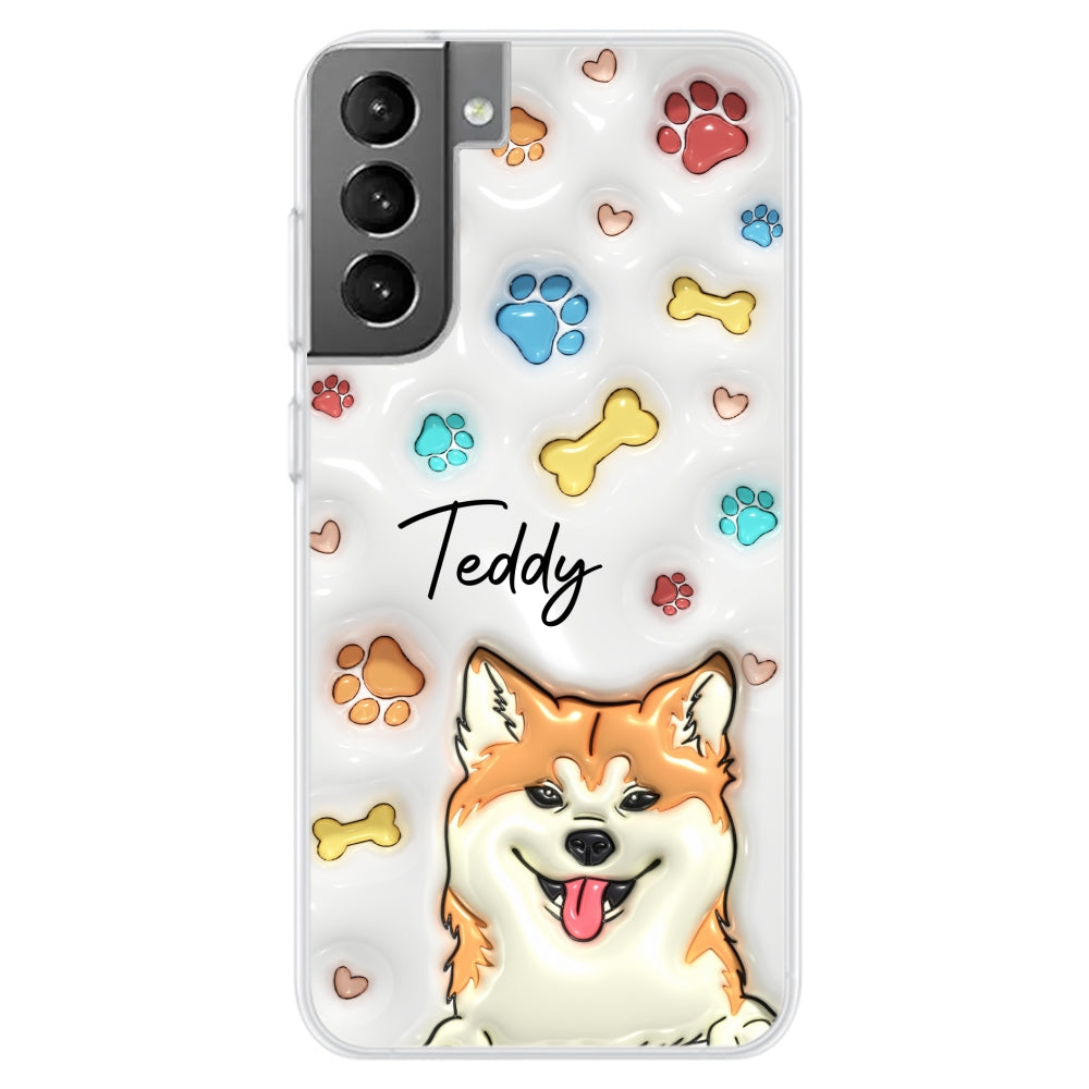 My Adorable Fur Baby - Personalized Custom 3D Inflated Effect Premium Phone Case for Smartphones
