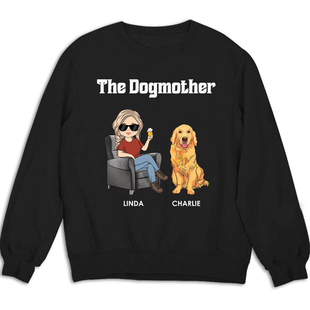 The Dogmother 2 - Personalized Custom Unisex 8.0 oz Sweatshirt for Pet Lovers
