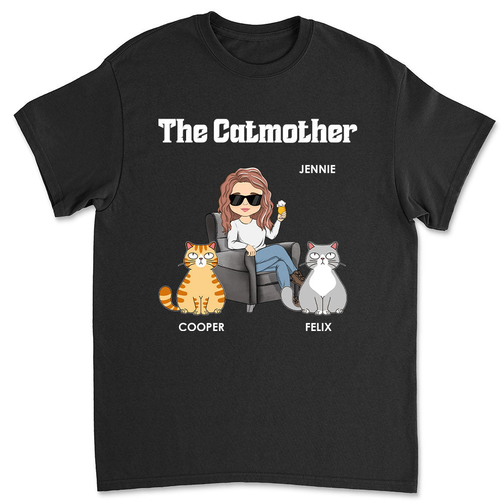 The Catmother - Personalized Custom Unisex 5.3 oz T-shirt for Pet Lovers