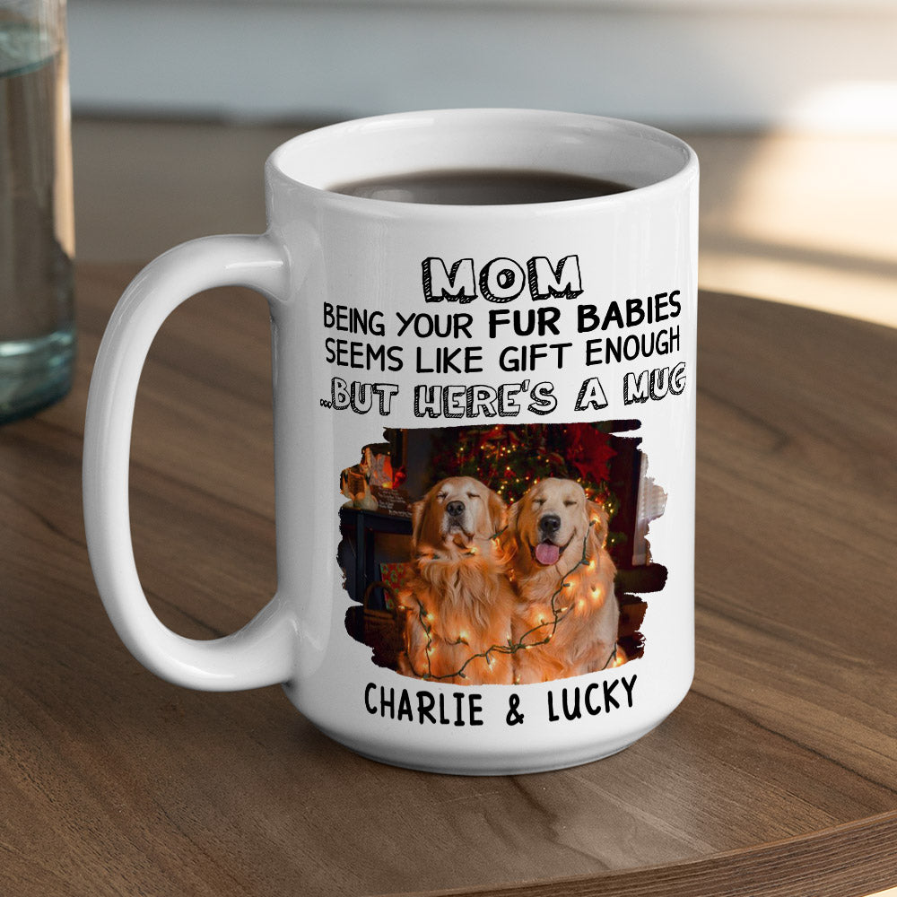 Personalized Custom Fur-themed Coffee Mug - Ideal Gift for Pet Lovers