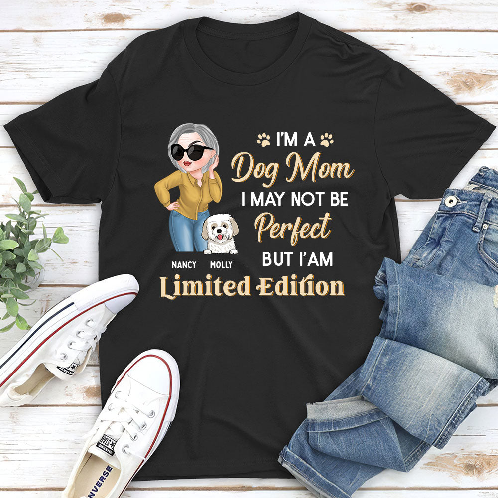 Limited Edition Personalized Custom Unisex Dog Mom T-shirt