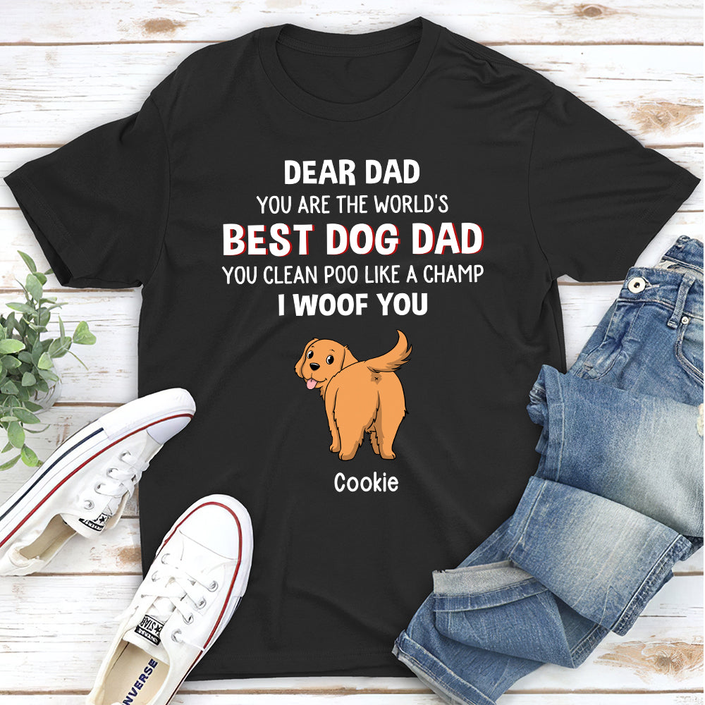 Like A Champ - Personalized Custom Unisex 5.3 oz T-shirt for Pet Lovers