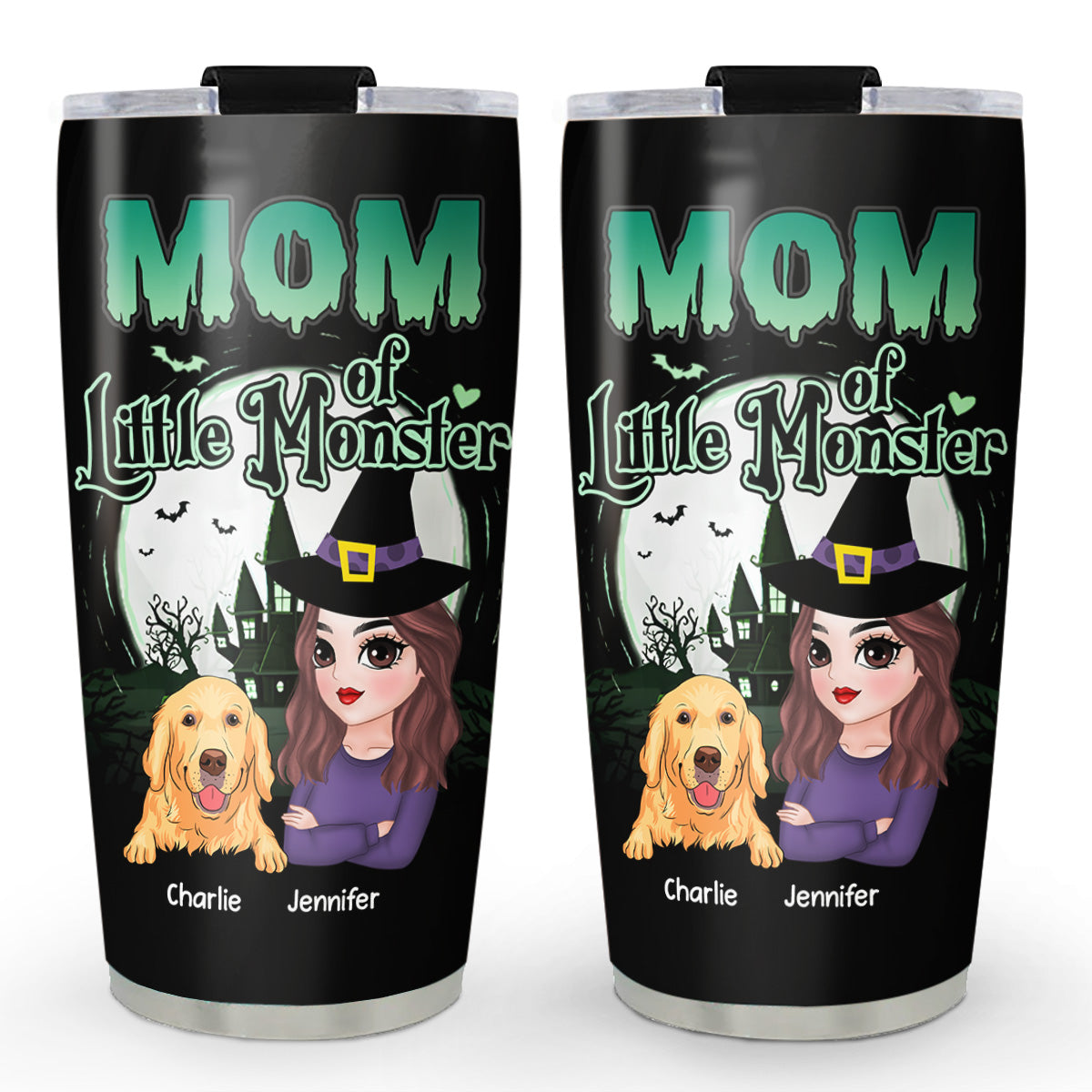 Personalized Mom Of Little Monsters Custom 20oz Tumbler with Thousands of Cool Designs
