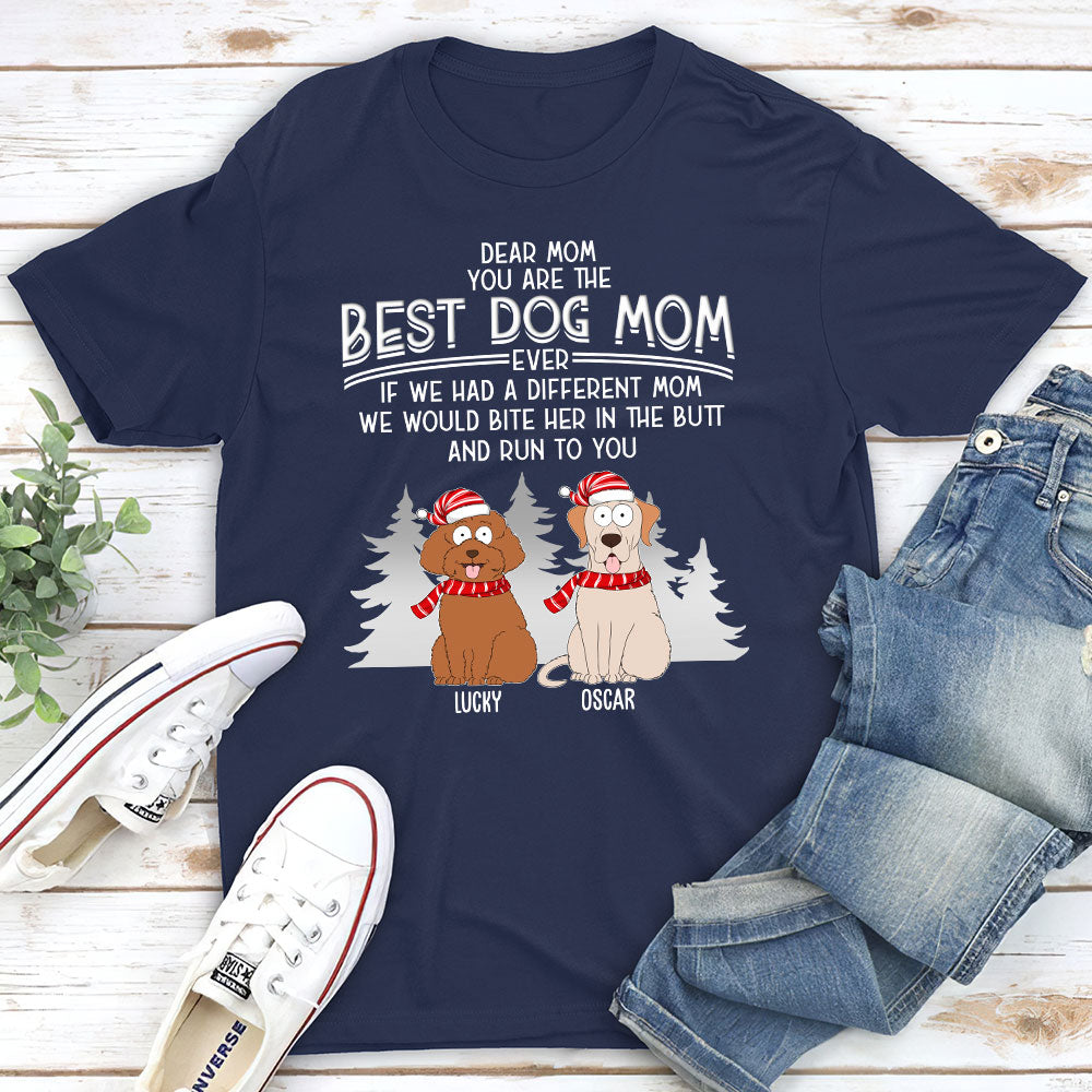 You Are The Best Dog Dad - Personalized Custom Unisex 5.3 oz T-shirt with Copyrighted Artwork