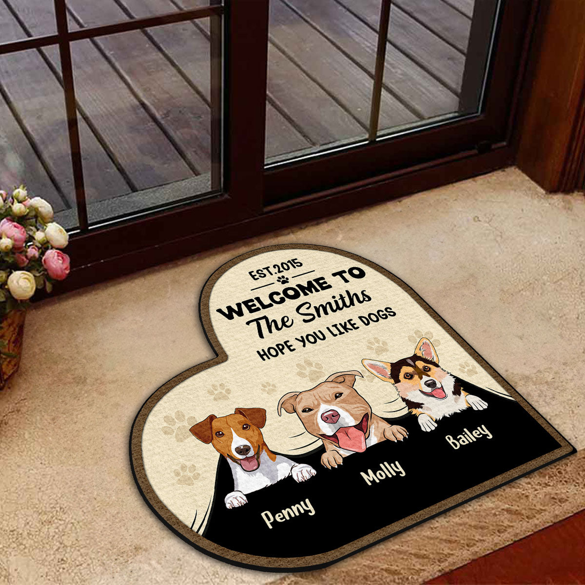 Personalized Custom Pet Doormat - The Ultimate Welcome for Your Home