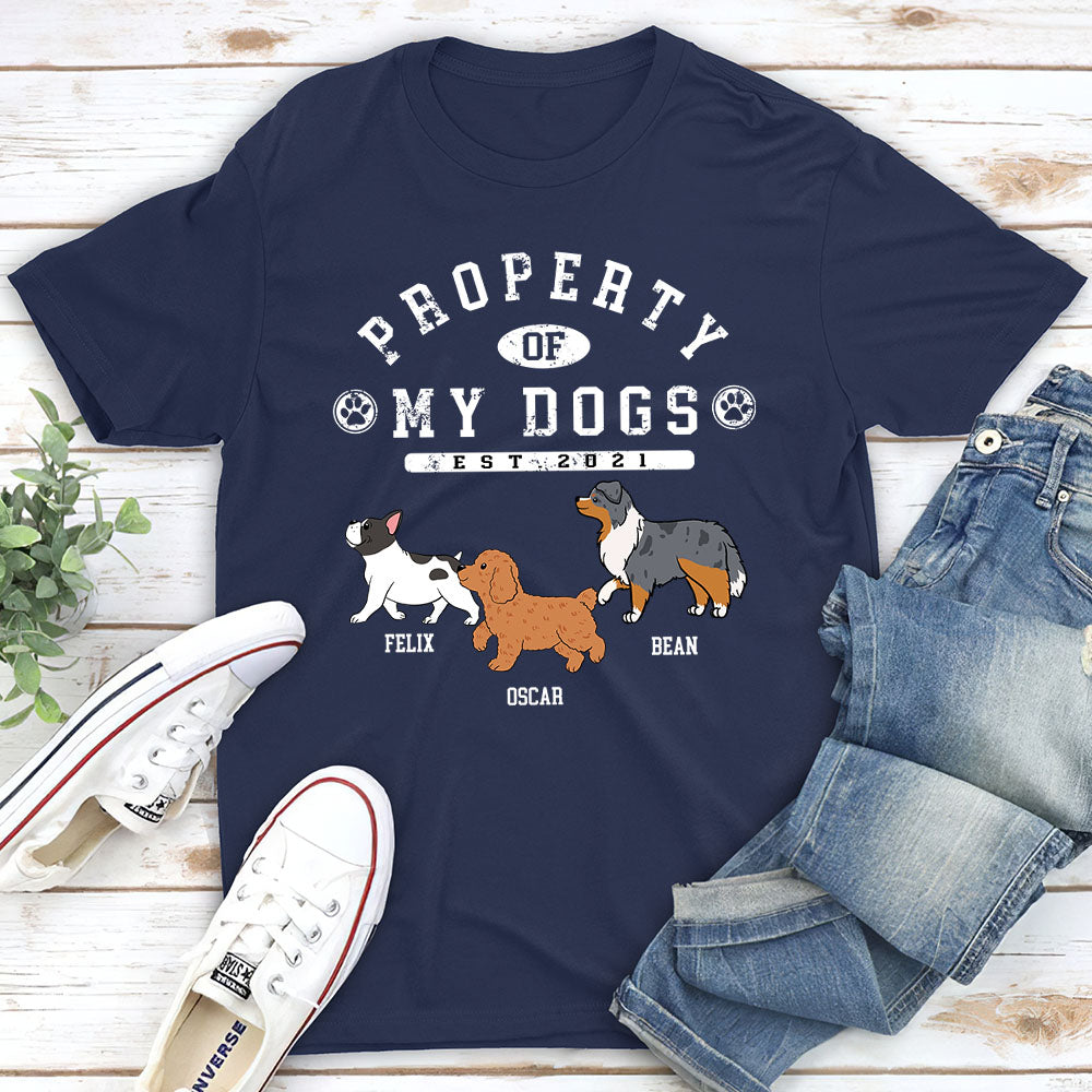 Customizable Premium Personalized Dog Lover T-shirt - 4.2 oz Men's Fit