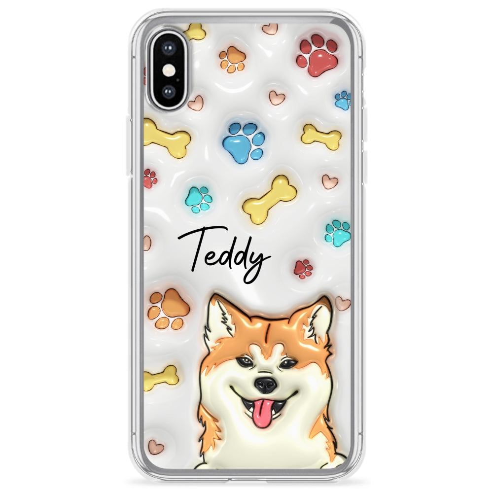 My Adorable Fur Baby - Personalized Custom 3D Inflated Effect Premium Phone Case for Smartphones