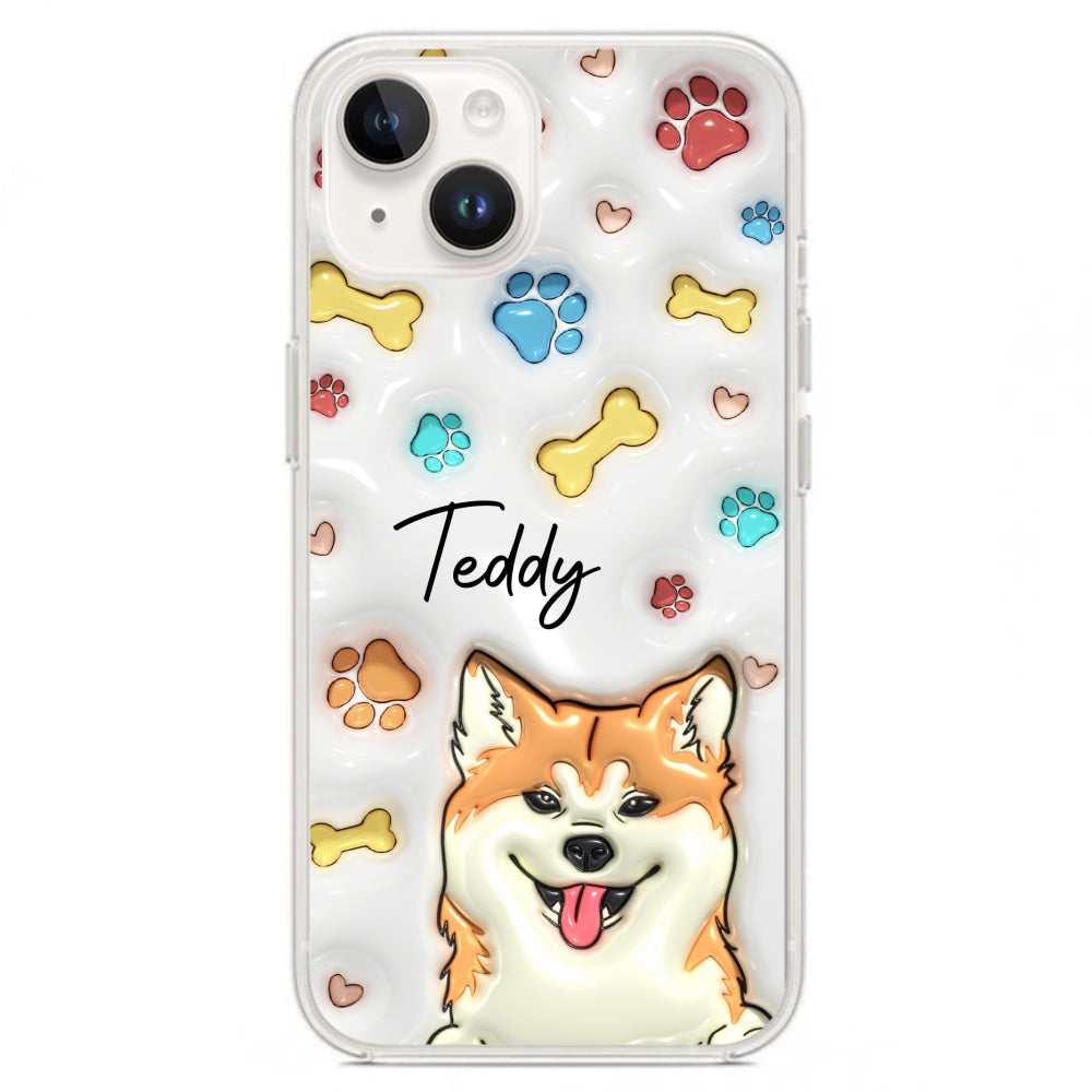 My Adorable Fur Baby - Personalized Custom 3D Inflated Effect Premium Phone Case for Smartphones