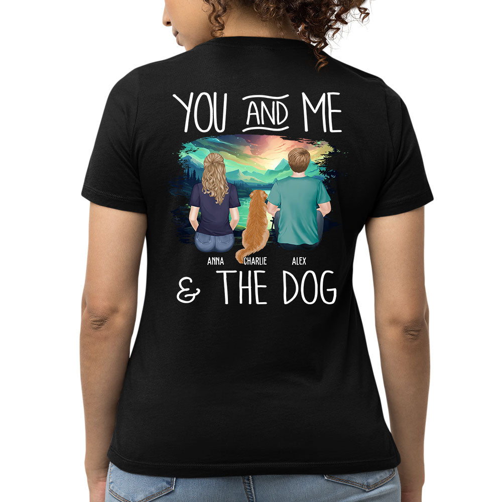 You Me Dogs - Exquisitely Personalized Custom Women's T-shirt for Pet Lovers