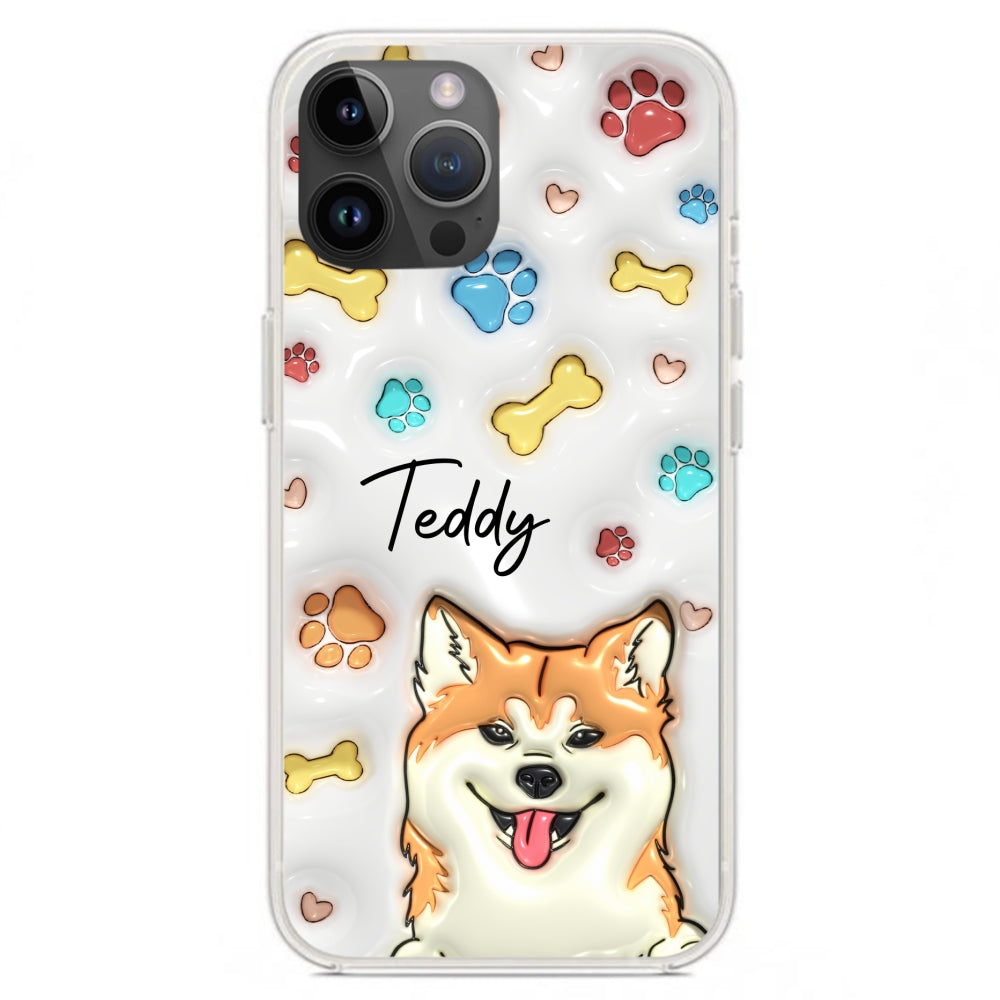 My Adorable Fur Baby - Personalized Custom 3D Inflated Effect Premium Phone Case for Smartphones