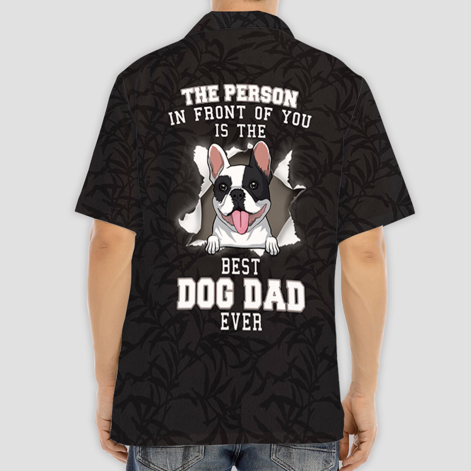 Unique Personalized Custom Hawaiian Shirt Featuring Your Pet - The Person In Front Of You
