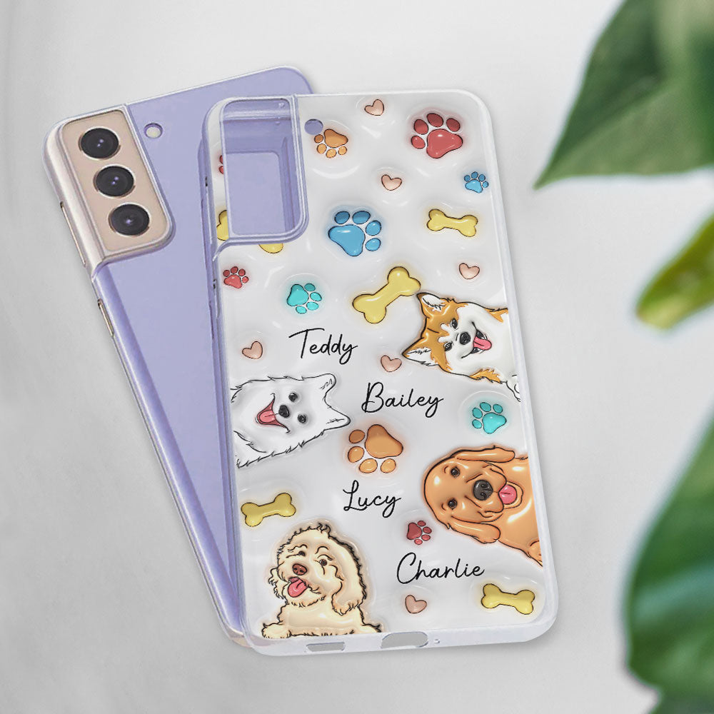 My Adorable Fur Baby - Personalized Custom 3D Inflated Effect Premium Phone Case for Smartphones