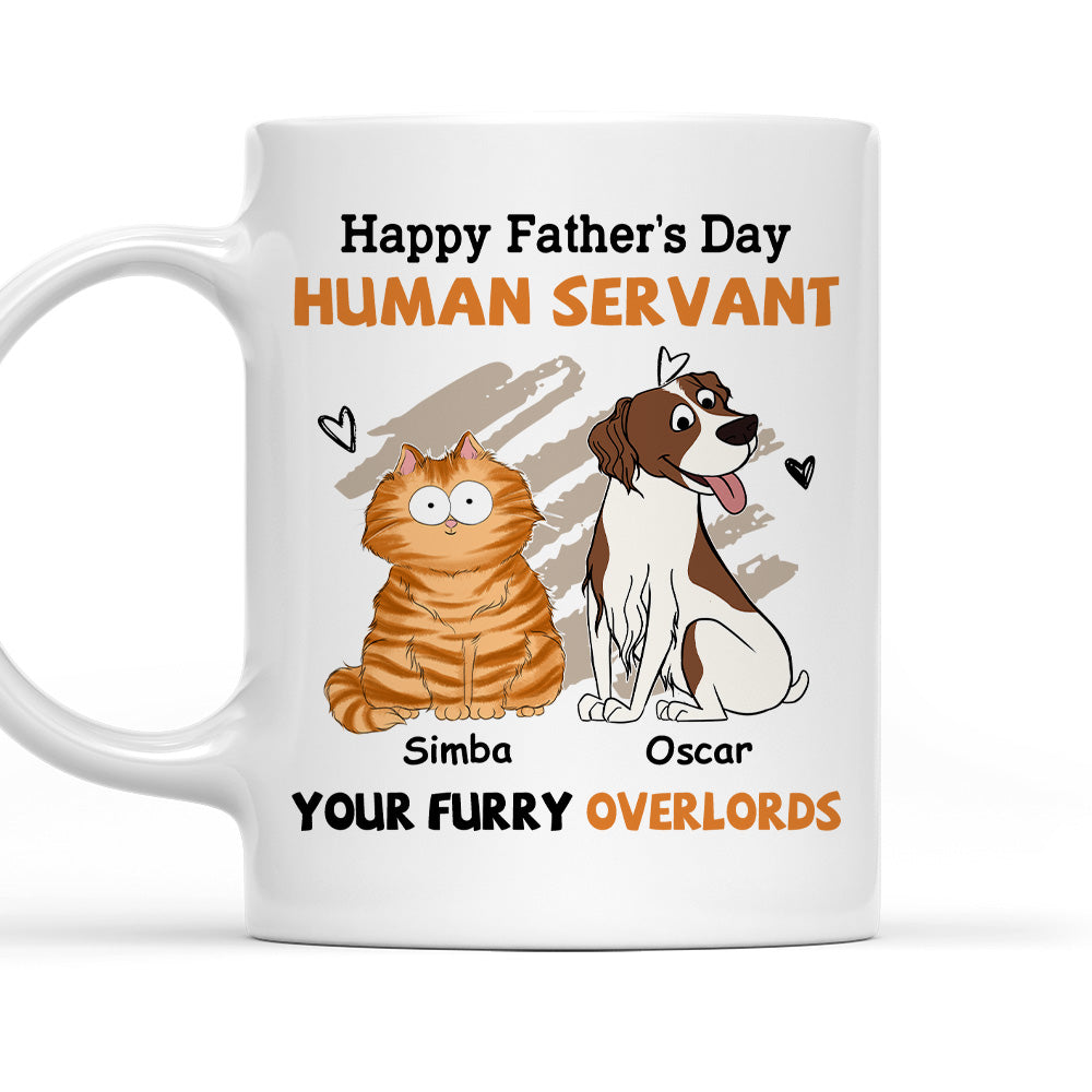 My Servant - Exquisite Personalized Custom Coffee Mug for Pet Lovers