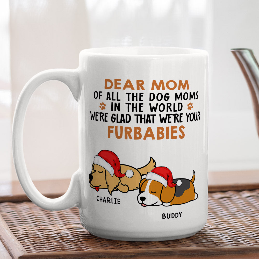 Glad To Be Your Furbaby - Personalized Custom 11oz and 15oz Coffee Mug for Pet Lovers