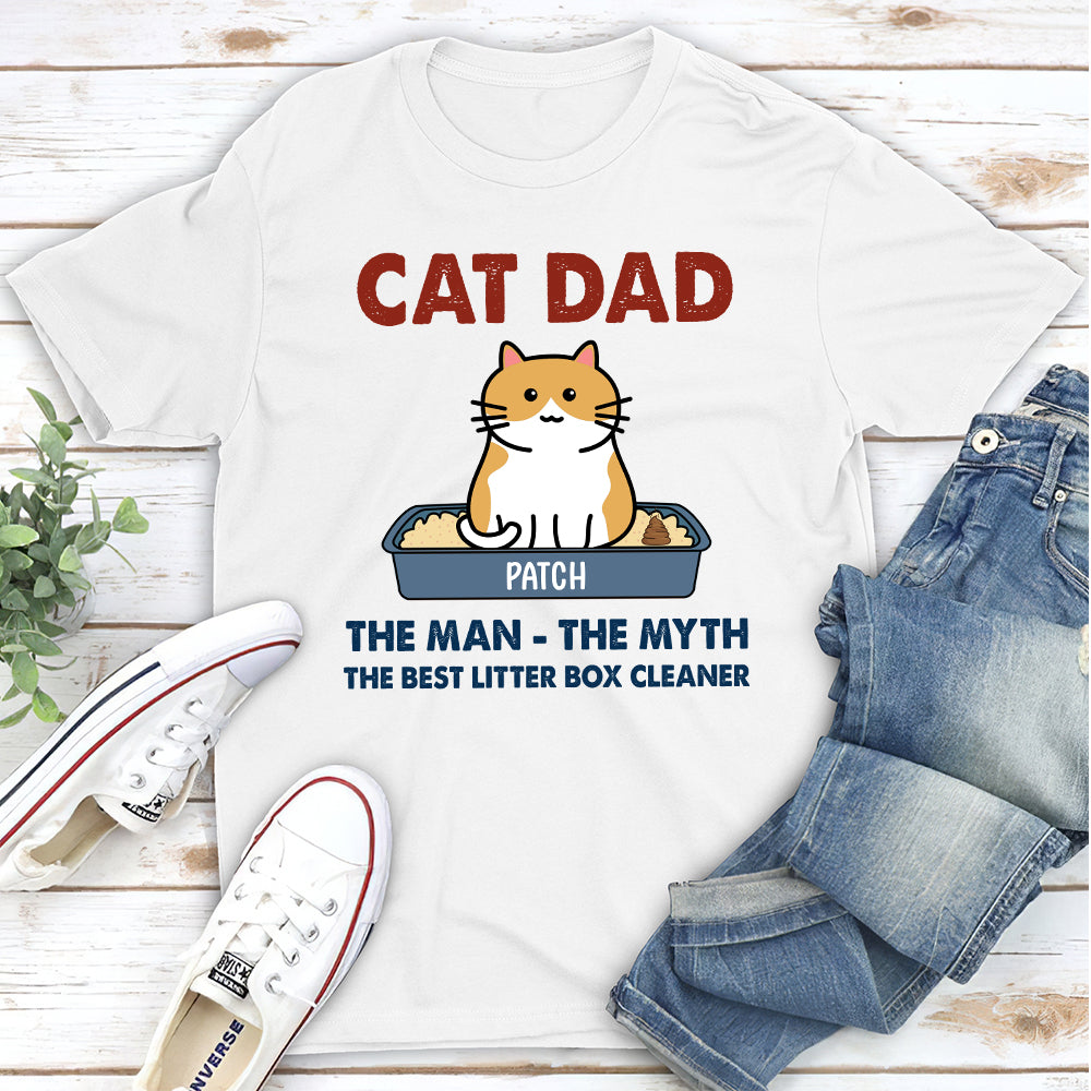 Top-Rated Litter Box Cleaner Themed - Personalized Custom Unisex 5.3 oz T-shirt