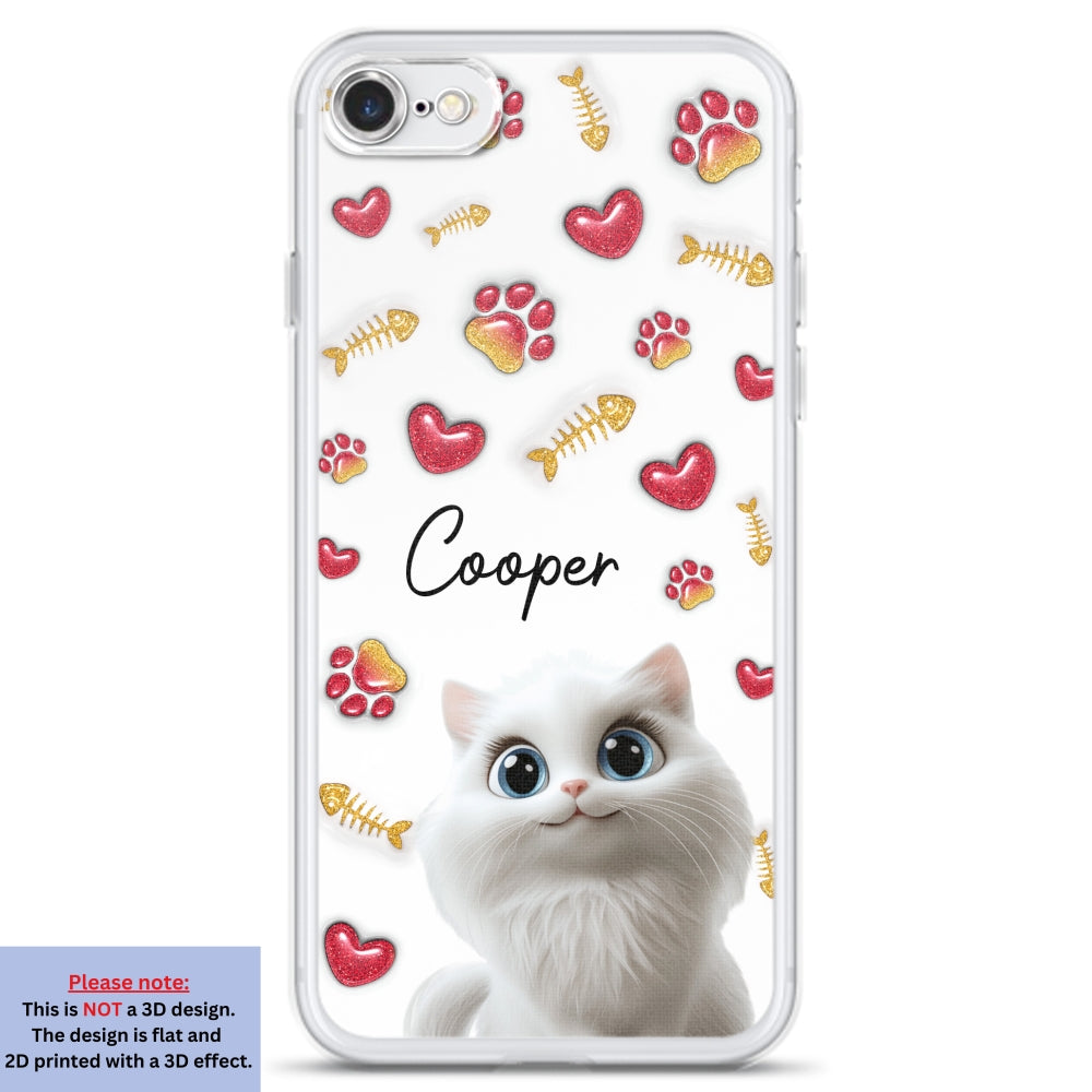 My Adorable Baby Cats - Customizable 3D Inflated Effect Personalized Phone Case for All Smartphones