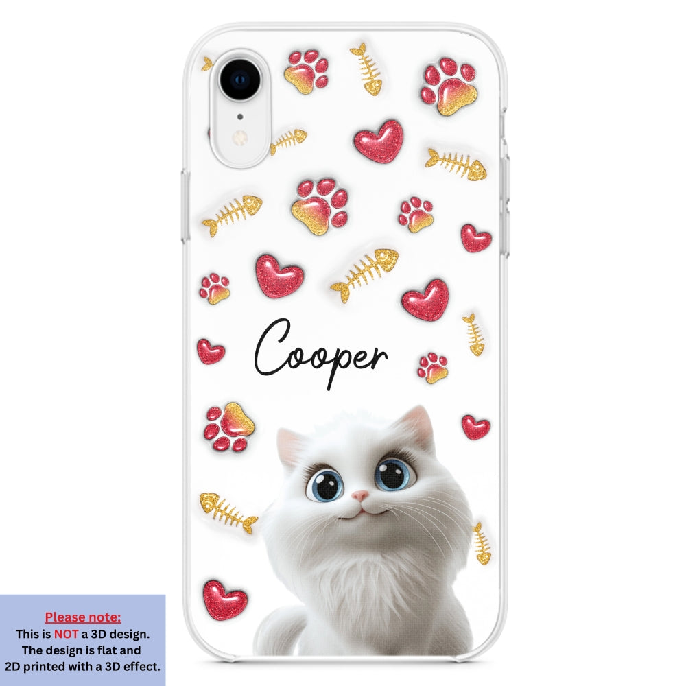 My Adorable Baby Cats - Customizable 3D Inflated Effect Personalized Phone Case for All Smartphones