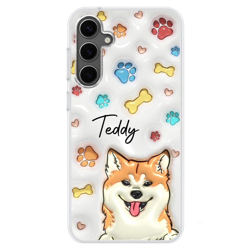 My Adorable Fur Baby - Personalized Custom 3D Inflated Effect Premium Phone Case for Smartphones