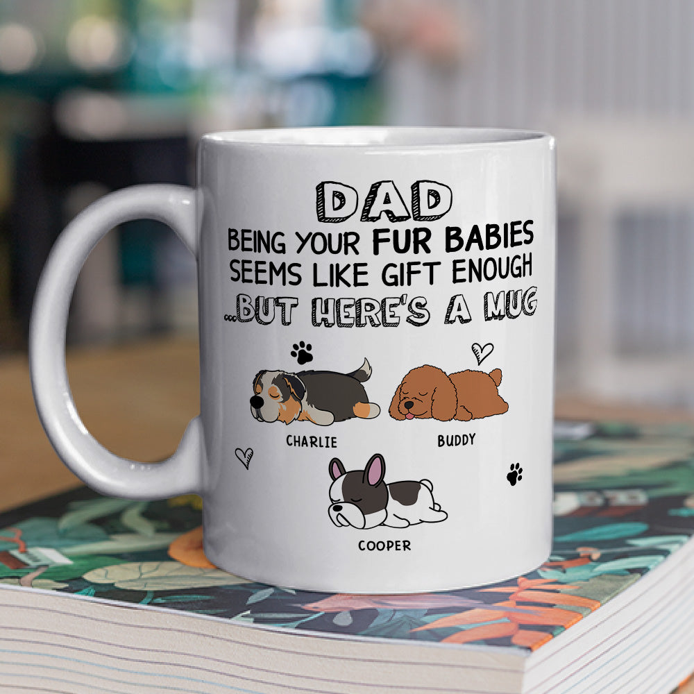 Personalized Custom Fur-themed Coffee Mug - Ideal Gift for Pet Lovers