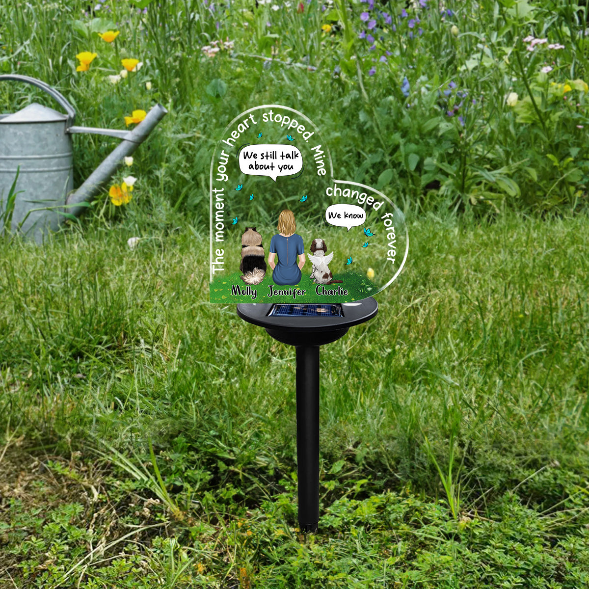 I Still Miss You - Personalized Custom Solar Memorial Light with Acrylic Ornament