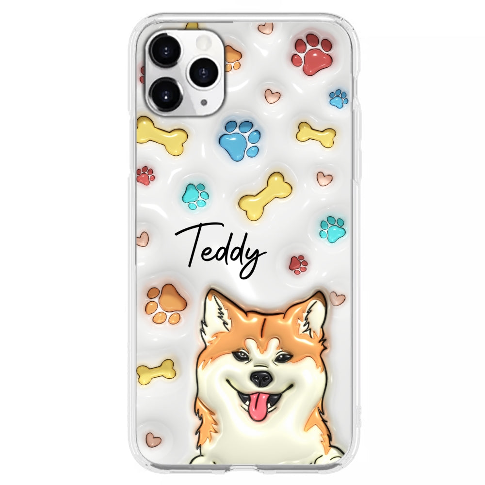 My Adorable Fur Baby - Personalized Custom 3D Inflated Effect Premium Phone Case for Smartphones