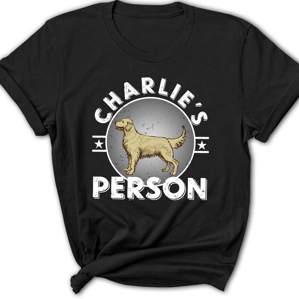 Customizable Dog - Lover Circle Personalized Women's T - shirt: A Perfect Gift for Pet Enthusiasts