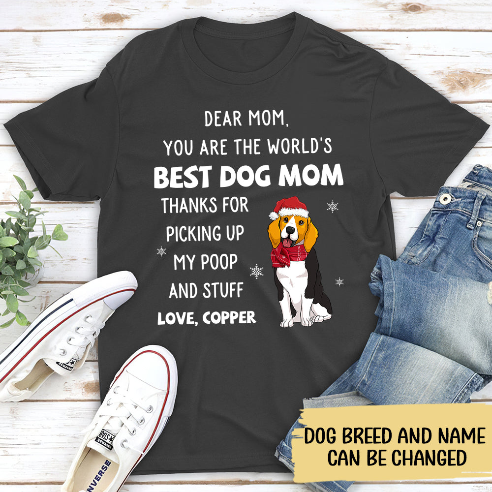 Thank You Dad/Mom - Exclusive Personalized Custom Premium T-shirt for Pet Lovers