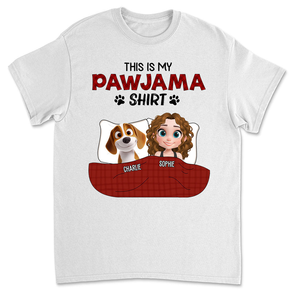 New Style Personalized Custom Unisex Pet Pawjama T-Shirt - Ideal Gift for Pet Lovers