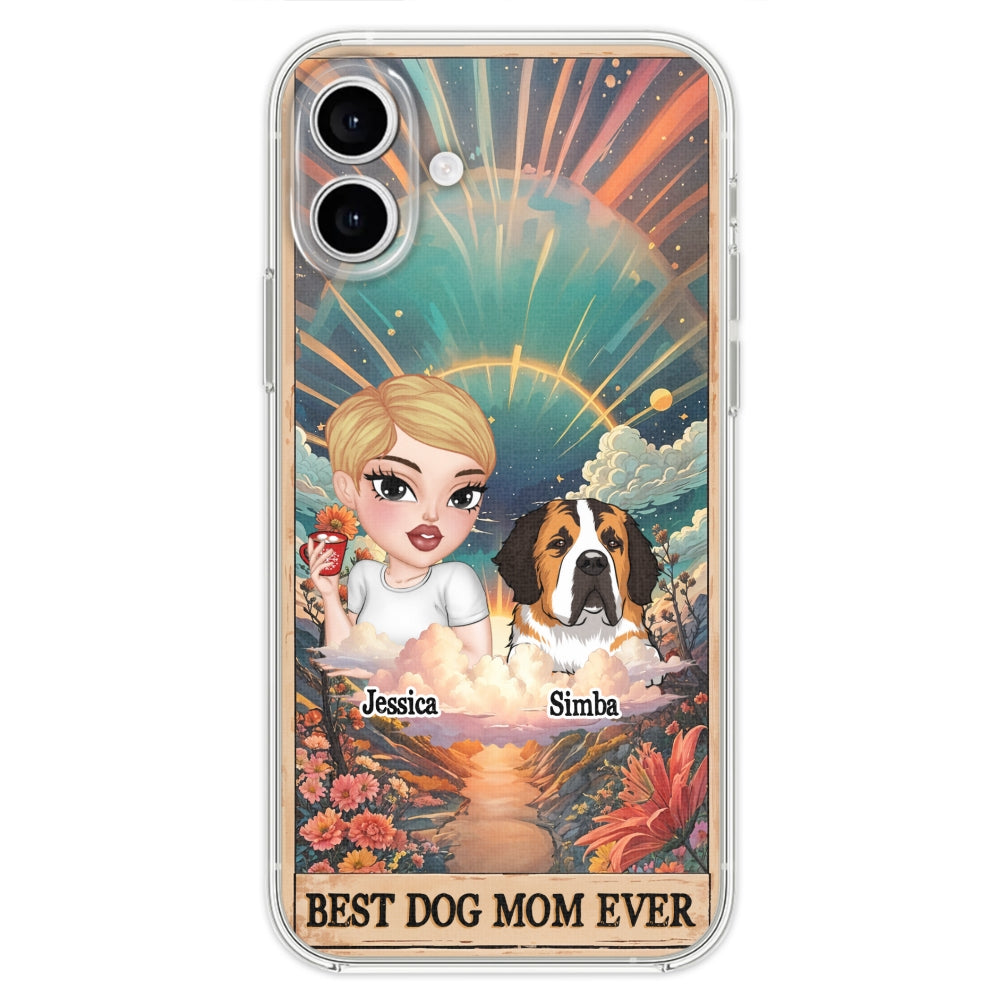 Customizable Dog Mom Tarot Personalized Phone Case - Ideal Gift for Canine - Loving Moms