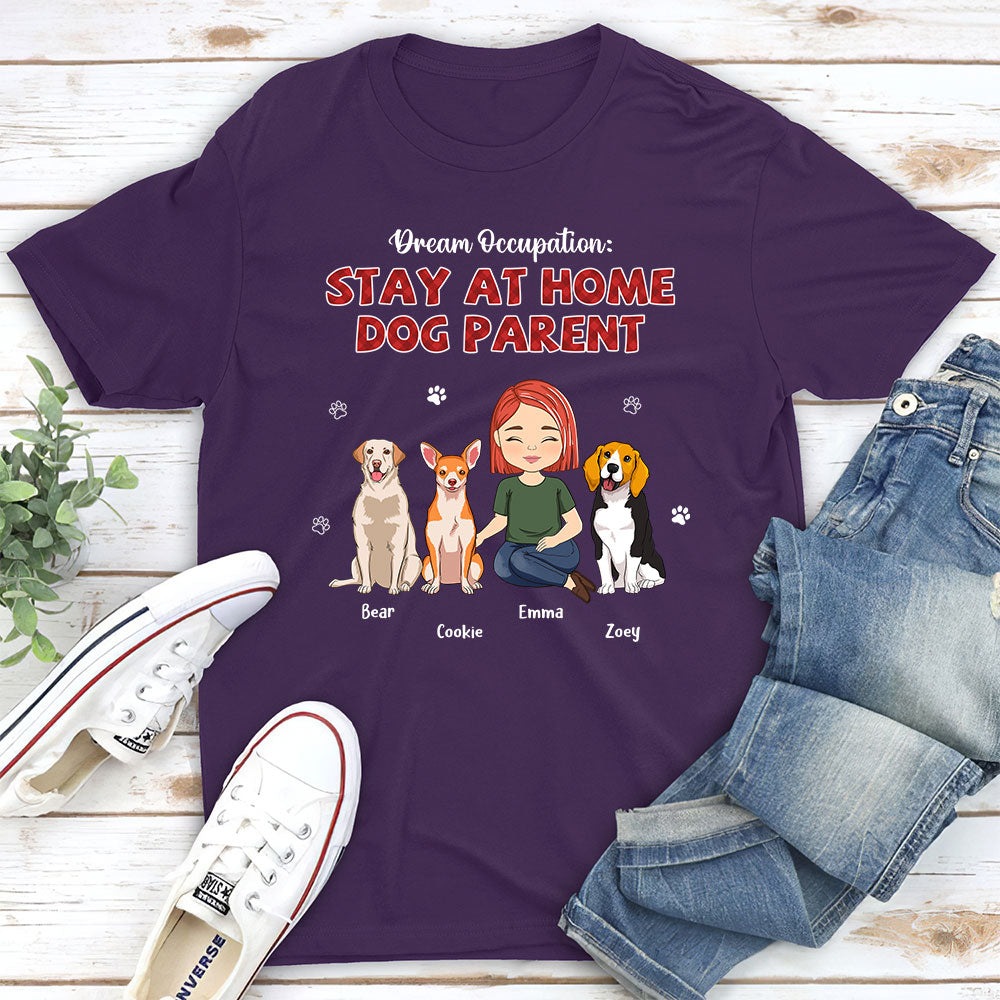 Dream Occupation - Personalized Custom Unisex 5.3 oz T-shirt for Pet Lovers