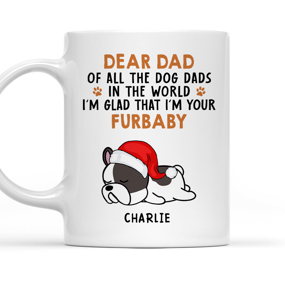 Glad To Be Your Furbaby - Personalized Custom 11oz and 15oz Coffee Mug for Pet Lovers