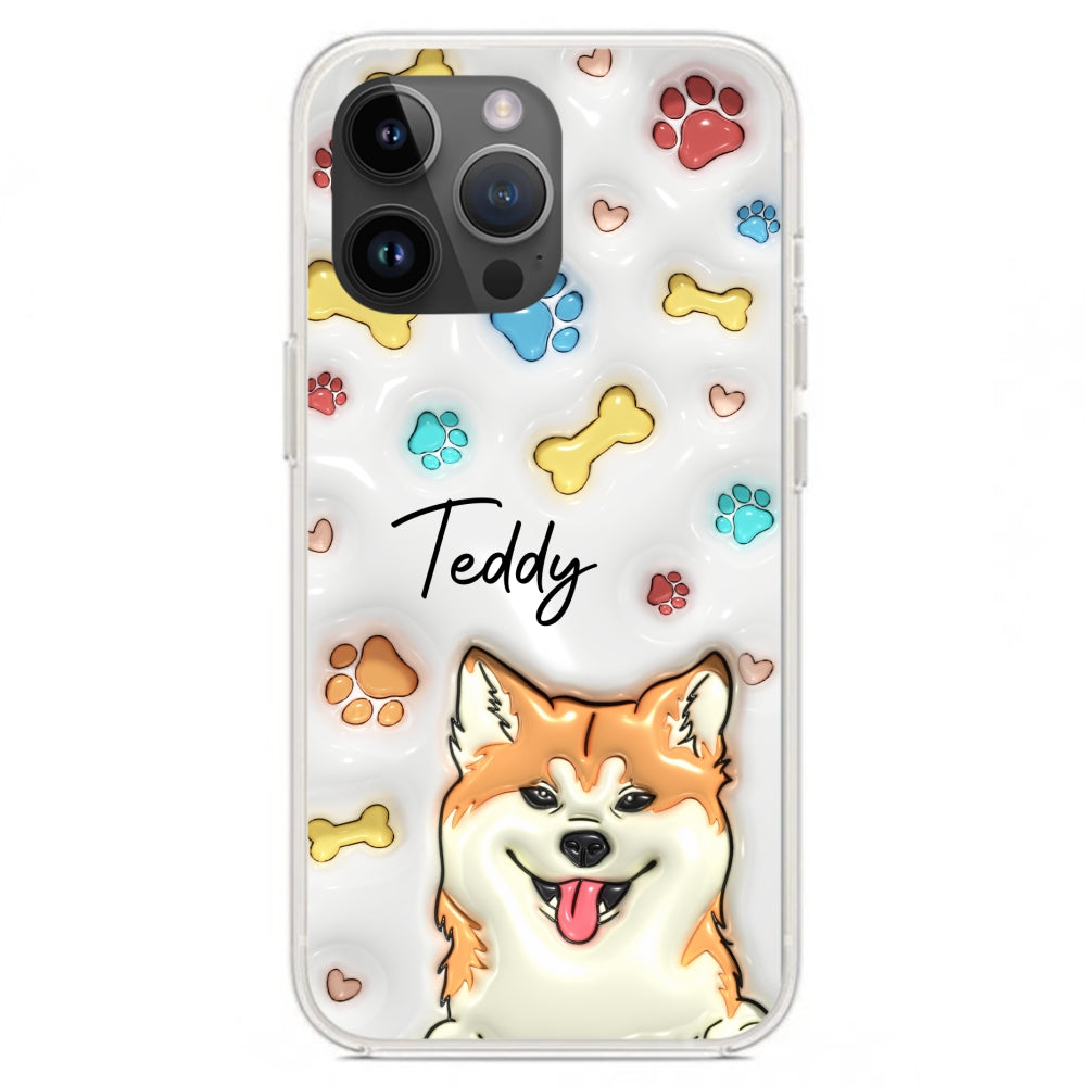 My Adorable Fur Baby - Personalized Custom 3D Inflated Effect Premium Phone Case for Smartphones