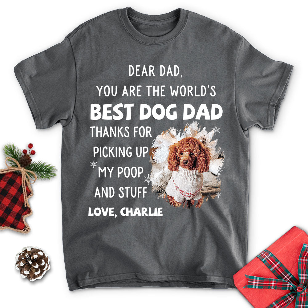 Thank You Dad/Mom - Personalized Custom Unisex T-shirt for Pet Lovers