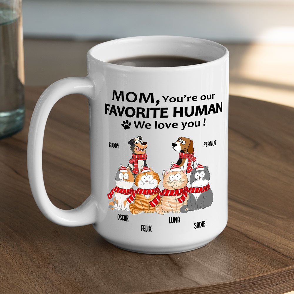 To My Human - Exquisite Personalized Custom Coffee Mug for Pet Lovers