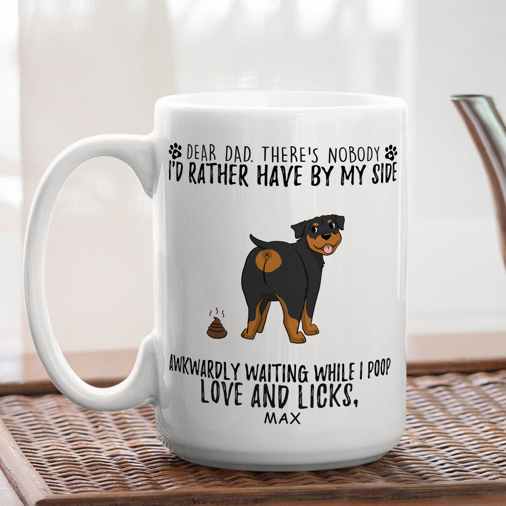 Love And Licks - Customizable Personalized Coffee Mug for Pet Lovers