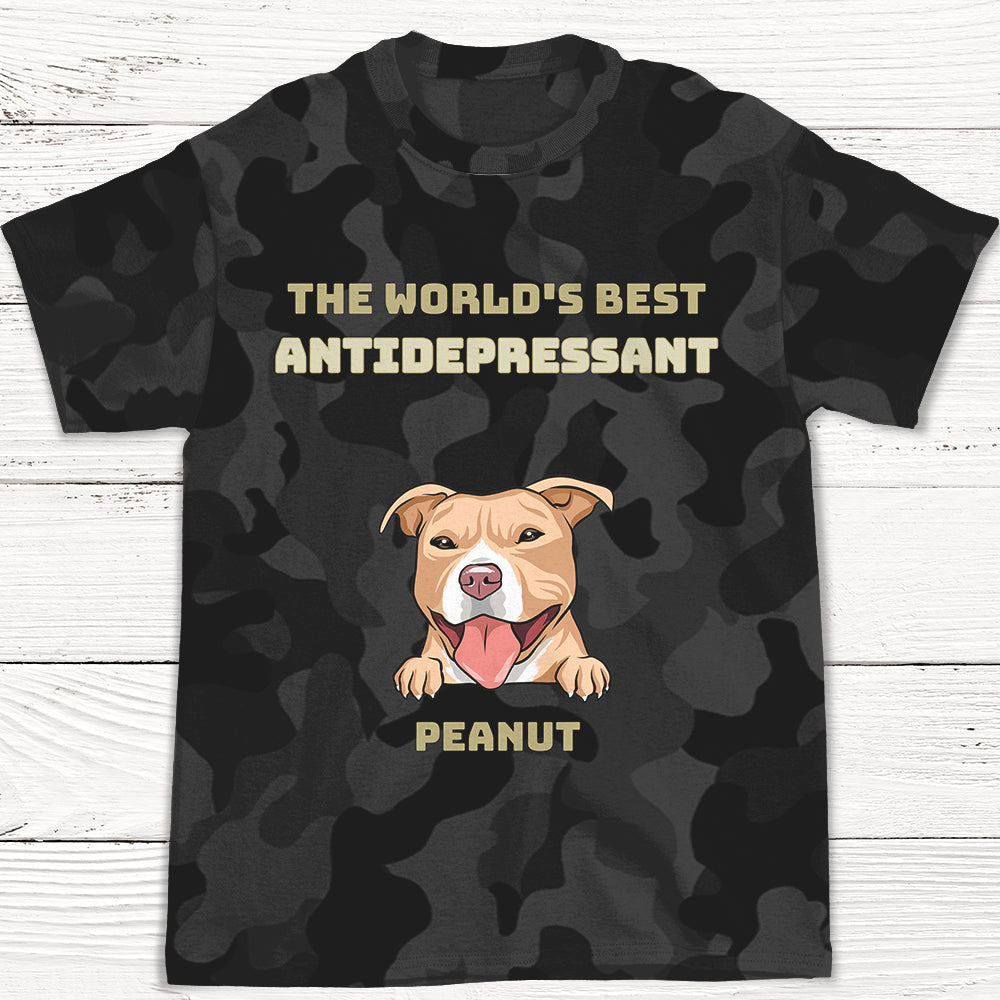 Top-Rated Antidepressant: Personalized Custom All-over-print Comfort T-shirt