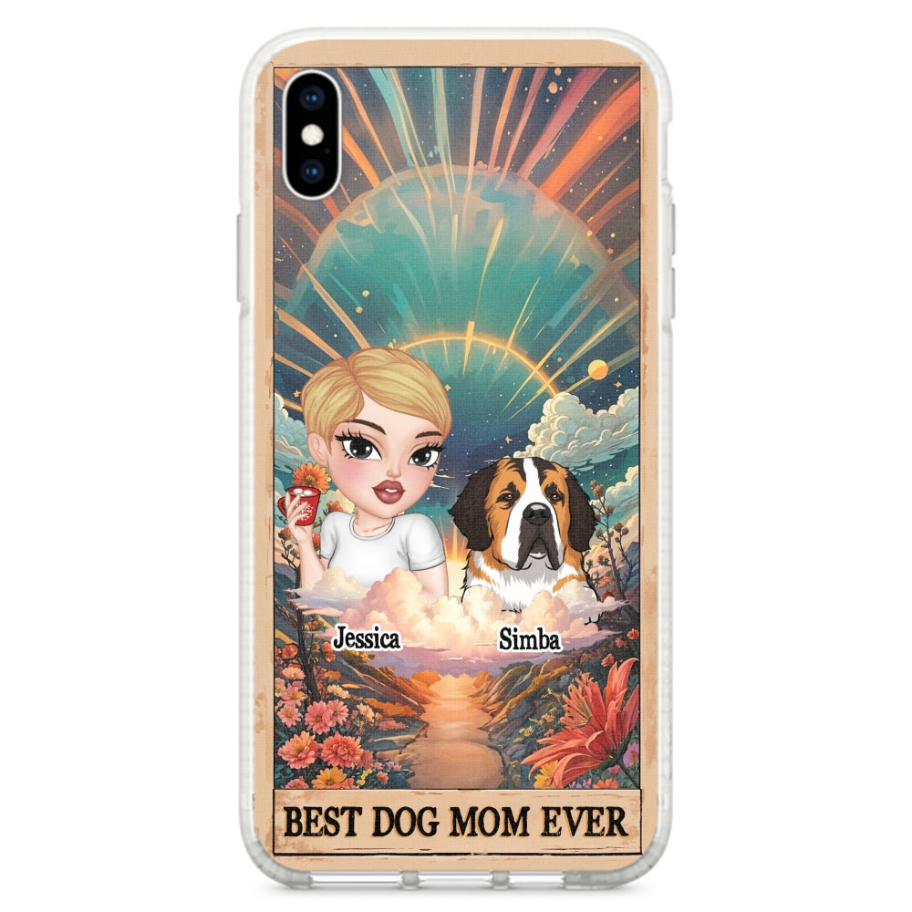 Customizable Dog Mom Tarot Personalized Phone Case - Ideal Gift for Canine - Loving Moms