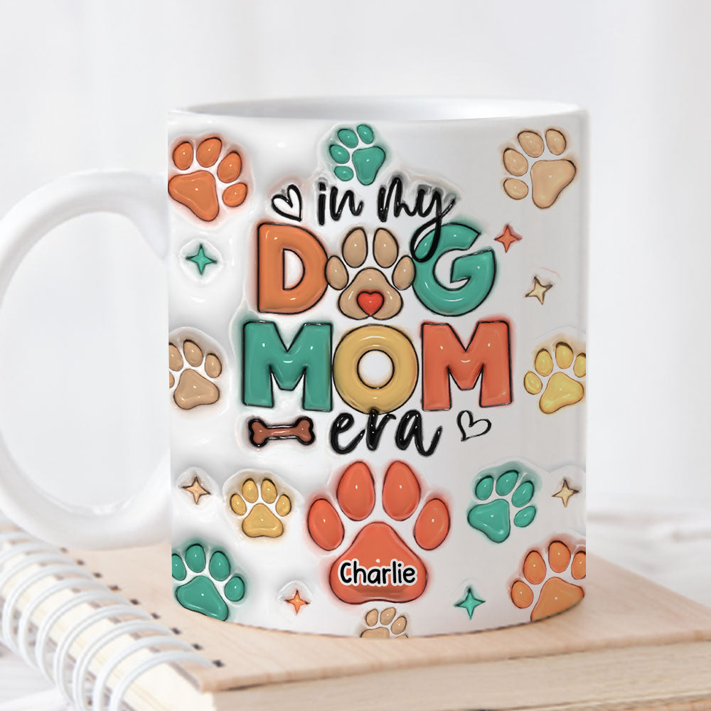 Dog Mom Era - Exquisite Personalized Custom 11oz Coffee Mug