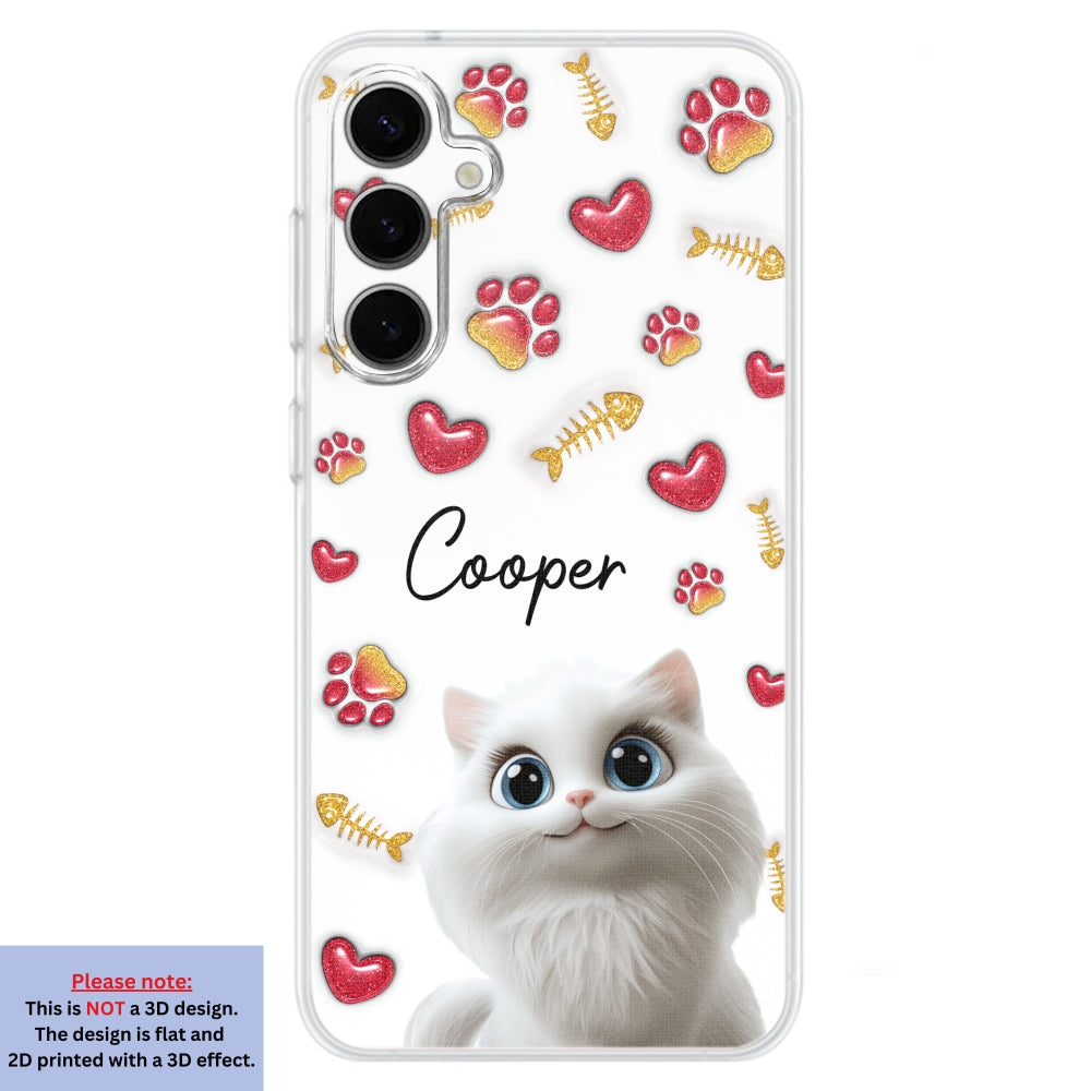My Adorable Baby Cats - Customizable 3D Inflated Effect Personalized Phone Case for All Smartphones